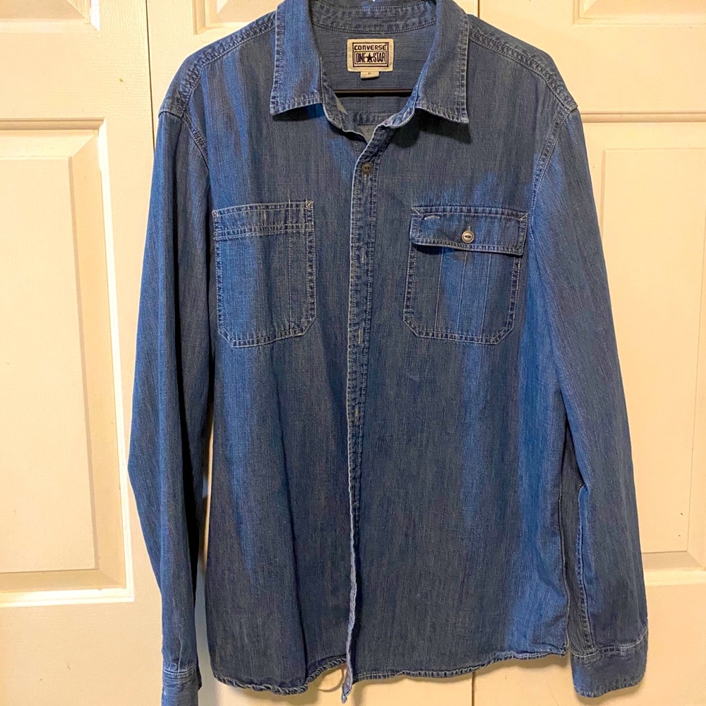 Converse Xtra Large Jean button up